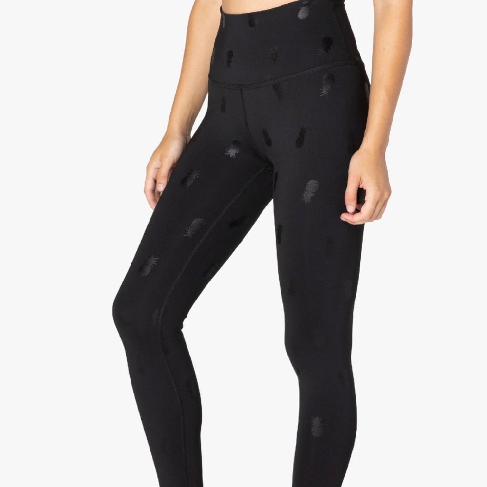 Beyond Yoga Pineapple High Waisted Midi Legging